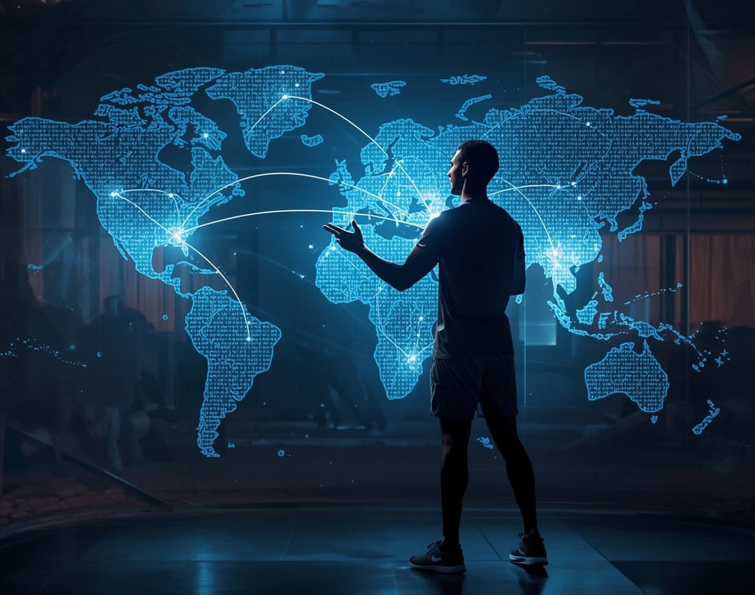 Basketball game in gym